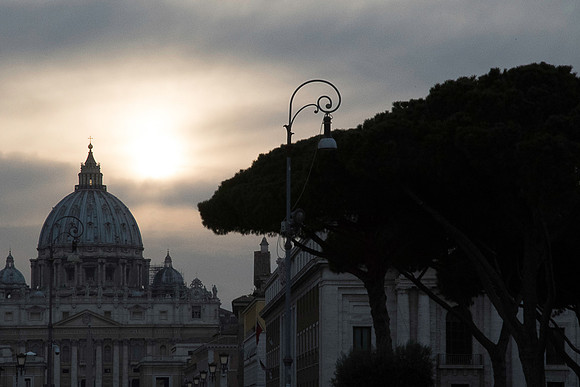 Sunset Over St. Peter