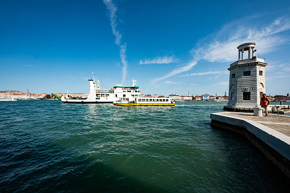Boats and Lighthouse